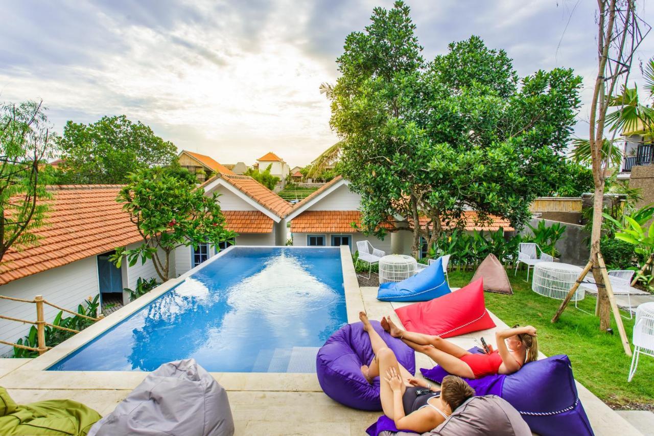 Angels Boutique Hostel Canggu Exterior foto